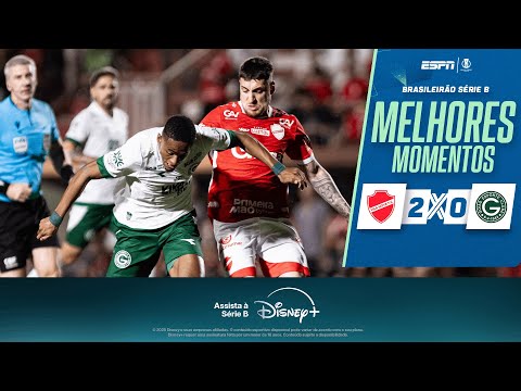 VILA NOVA VENCE CLÁSSICO QUENTE CONTRA O GOIÁS NA SÉRIE B | Melhores Momentos