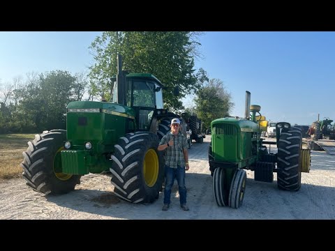 Preparing And Pulling The John Deere 4955 At Lansdowne Fair Tractor Pull 2023