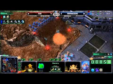 starcraft2 EGHuk vs marineking