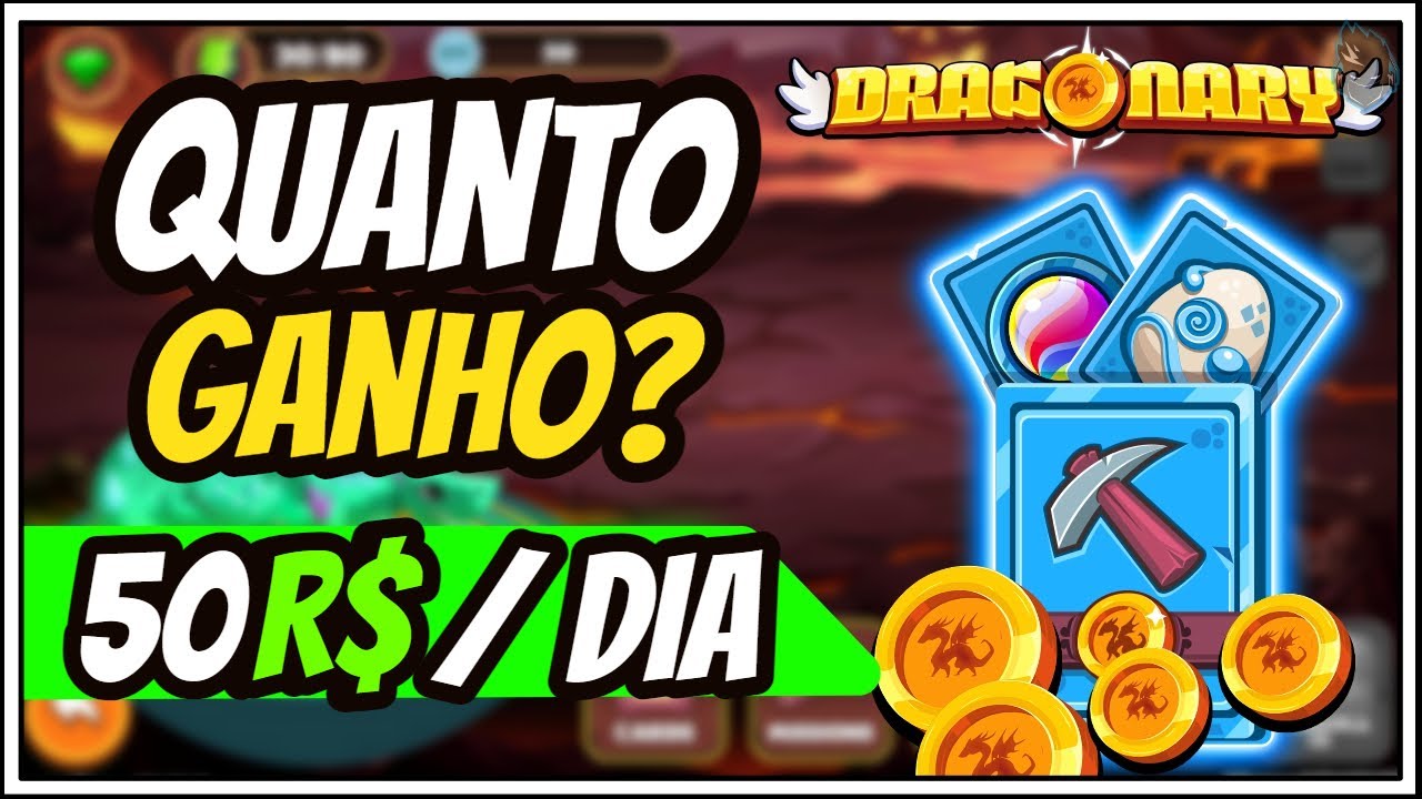 VAI EXPLODIR? Quanto Ganho Por Dia Com Conta Rara no Dragonary!