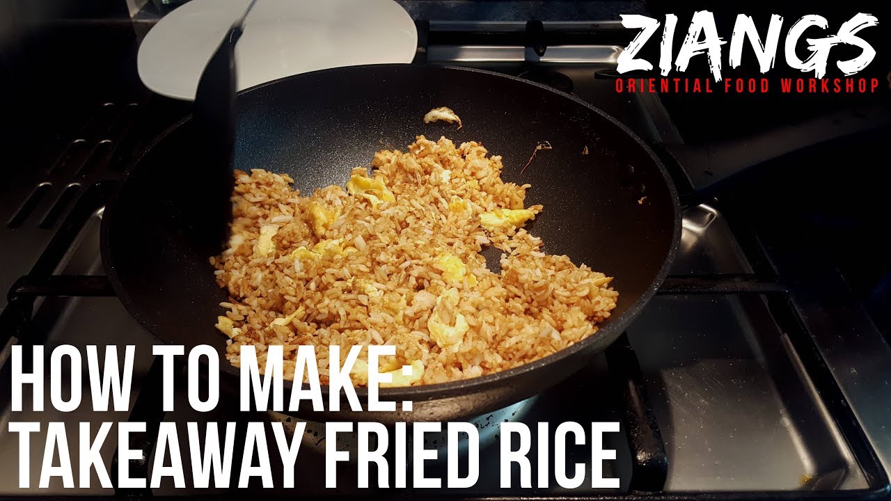 Watch video Ziangs: How to make REAL Takeaway Egg Fried Rice Now Ziangs: How to make REAL Takeaway Egg Fried Rice