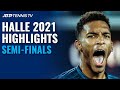 Rublev vs Basilashvili; Auger-Aliassime vs Humbert | Halle 2021 Semi-Final Highlights