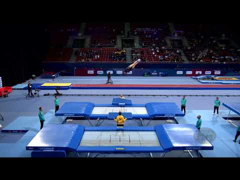 GOMES Alice (BRA) W - 2022 Trampoline Worlds, Sofia (BUL) - Q2 Trampoline
