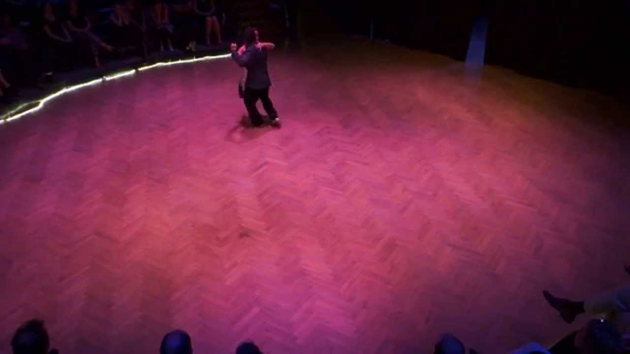 Anna Sol & Aldo Velásquez, tango, Tus palabras y la noche, Carlos di Sarli, Malmö, Nov 2014