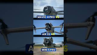 Mavic 4 Pro vs Air 3S vs Mini 5 Pro — DJI's 2025 Drone Fleet