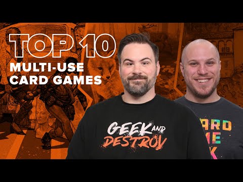 Top 10 Multi-Use Card Games