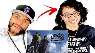 TEEN DAUGHTER REACTS TO DAD&#39;S 90&#39;S HIP HOP RAP MUSIC | Naughty By Nature - Uptown Anthem