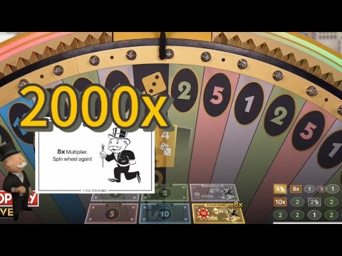 Monopoly live 4rolls Chance Big Win 2000x @casinolive8798