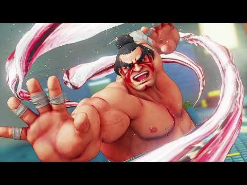 Street Fighter V Champion Edition - E. Honda (Intro & Win Poses)