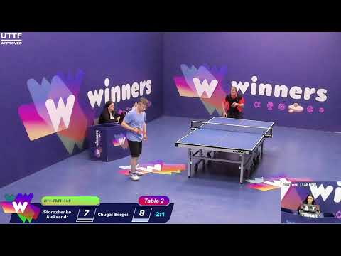 Winners League  29.03.21 Storozhenko Aleksandr - Chugai Sergei 18:30