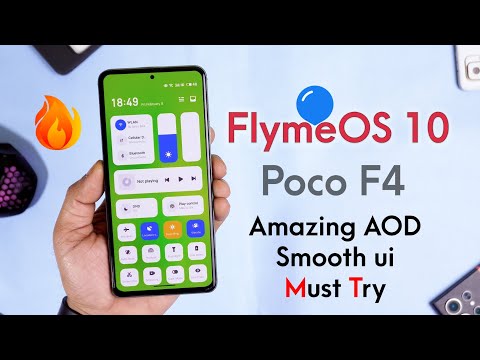 Flyme OS 10 for Poco F4 Review, Amazing AOD Features, Smooth Ui, New Experience