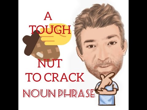 English Tutor Nick P Noun Phrase (251) A Tough Nut to Crack