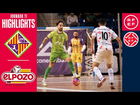 Resumen #PrimeraDivisiónFS | Illes Balears Palma Futsal 2-2 ElPozo Murcia Costa Cálida| Jornada 11