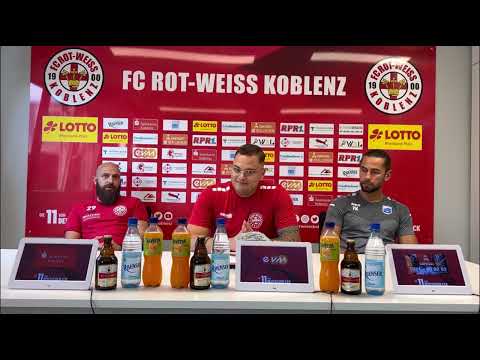 Pressekonferenz: FC Rot-Weiss Koblenz vs. TuS Mechtersheim