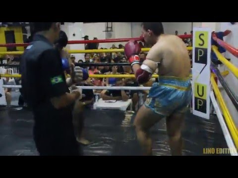 4º Epic Muaythai Brasil - Daniel Ganyoto (Alpha Fighters) x Paulo Franzatti (Omnoi MT Gym) 90Kg.