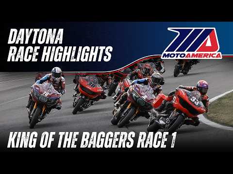 Mission King of the Baggers Race 1 at Daytona 2026 - HIGHLIGHTS | MotoAmerica