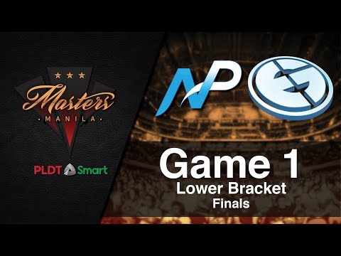Evil Genius vs Team NP | Game 1 | The Manila Masters | Lower Bracket Finals