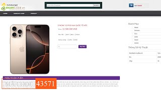 Mã code 43571. Website bán điện thoại digiphone tích hợp thanh toán vnpay| Sharecode