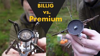 Gaskocher Test | Billig vs. Premium | Soto Windmaster vs. China Gaskartuschenkocher / Campingkocher