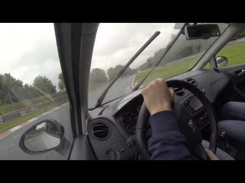 WET LAP Nurburgring Nordschleife Seat Ibiza Fr 1.6 TDI remap