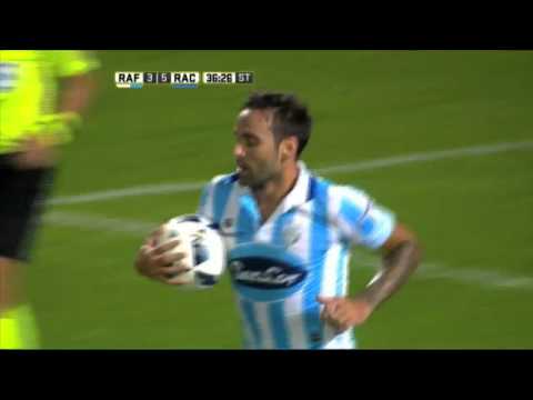 Gol de Parra. Atl. Rafaela 3 - Racing 5. Fecha 8. Primera División 2016.