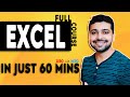 Excel Tutorial For Beginners in Hindi | Complete Microsoft Excel Tutorial (Basic To Advance)