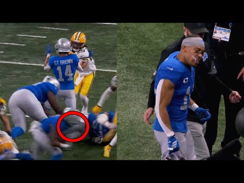 Doctor Reacts to Amon-Ra St Brown Ankle Injury vs Packers