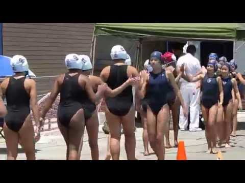 150710 northwood vs Commerce , girls 12u water polo - Handshake