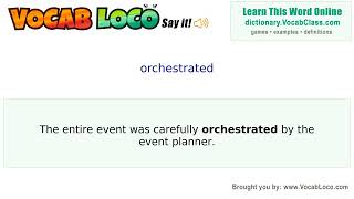 Video thumbnail for orchestrated