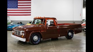 Video Thumbnail for 1964 Dodge D/W Truck