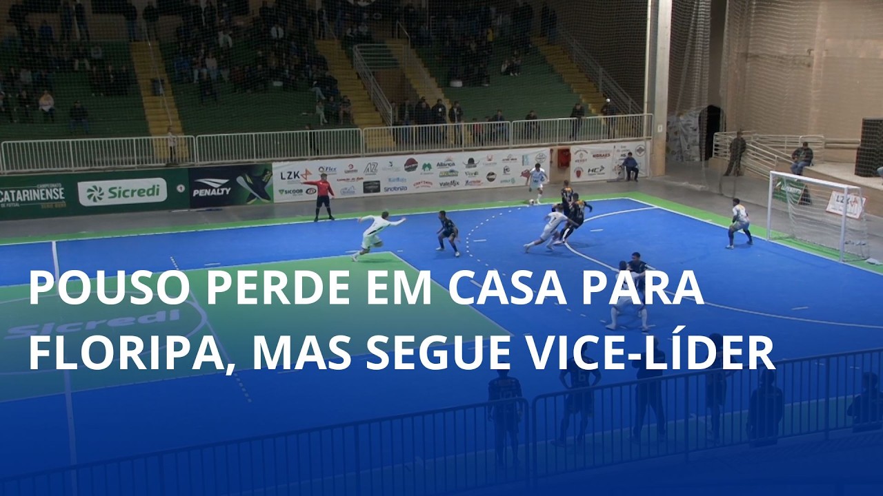 Pouso Redondo perde em casa para o Floripa na Série Ouro do futsal