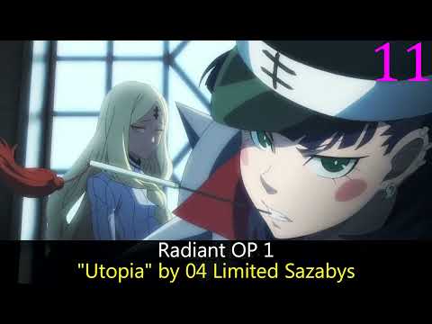 My Top Openings/Endings of Japanese Anime Based on Western Comic Books (Reupload)