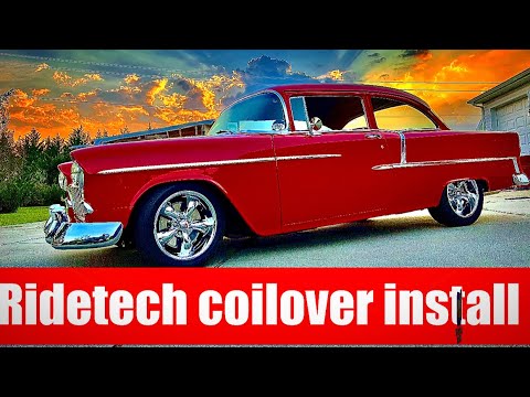 How to install a Ridetech Coil-over system on a Tri 5 chevy
