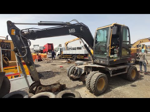 2021 MB 65HD Wheeled Excavator | P&E Auctions