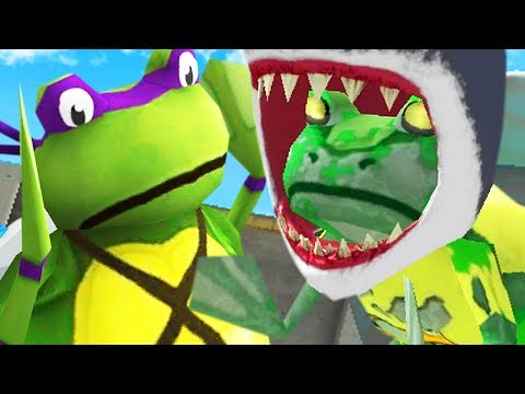 TEENAGE MUTANT NINJA TURTLE FROG vs SHARK ZOMBIE FROGS - Amazing Frog - Part 155 | Pungence