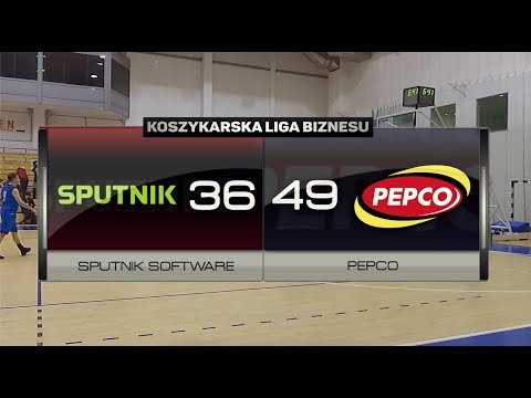 Sputnik Software vs PEPCO - XVI kolejka - Superliga Poznań - Koszykarska Liga Biznesu