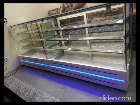 Stainless Steel Glass Display Counters, For Shop