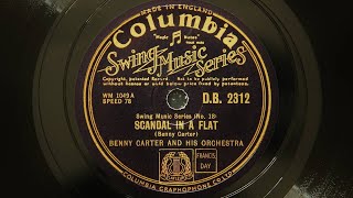 Music video thumbnail preview for Benny Carter and His Orchestra - Scandal in A Flat by Benny Carter and His Orchestra