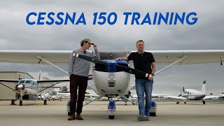 Cessna 150 Flight Training: 3 Touch-and-Go's