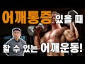 덤벨 숄더 프레스(어깨가 편한 가장 좋은 운동!)
