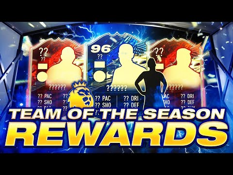96 RATED TOTS PACKED! TEAM OF THE SEASON PREMIER LEAGUE FUT CHAMPIONS REWARDS #FIFA21 ULTIMATE TEAM
