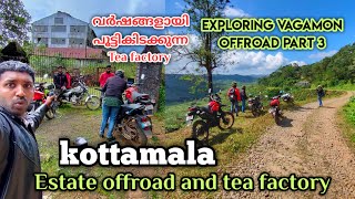 Kottamala estate offroad and tea factory | Exploring vagamon offroad | best place in vagamon hills