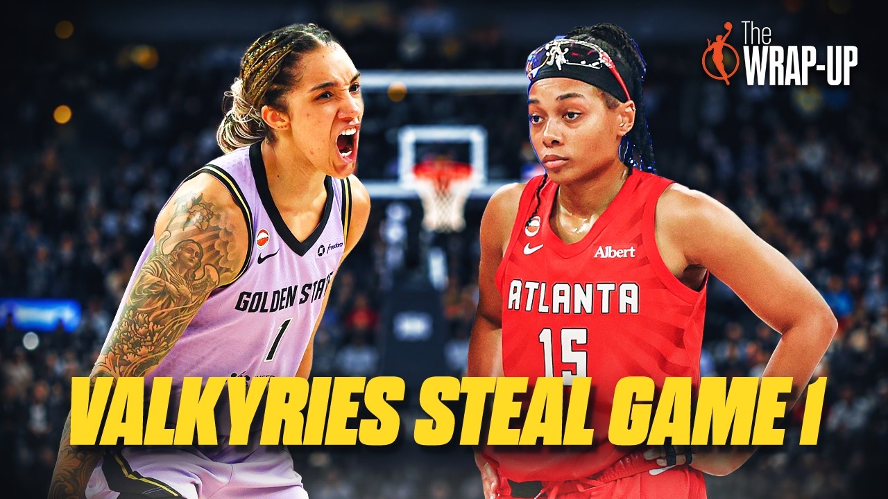 🚨 WNBA Finals: Valkyries Strike FIRST!! Are the Dream in TROUBLE? 👀 | The Wrap-Up