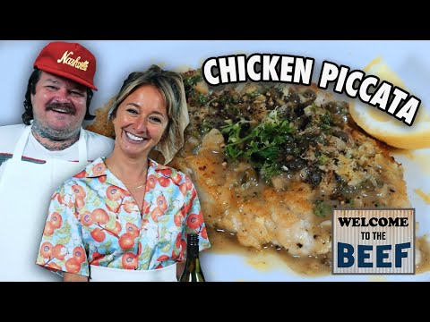 CHICKEN PICCATA | Welcome to the Beef w/ Matty & Coco