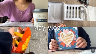 vlog | スコットランド在住2年目主婦🏴󠁧󠁢󠁳󠁣󠁴󠁿 | 勉強を頑張る日々🎓☁️ | diptyque購入品🧴