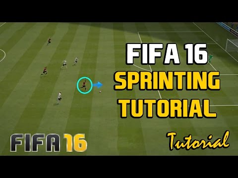 Fifa 16 Attacking Tutorial: Sprinting Tutorial (When To Sprint in Fifa!!)