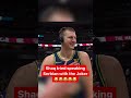 SHAQ Tries To Speak SERBIAN With Nikola Jokic Shorts