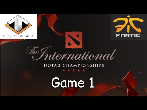 Esc vs Fnatic - Game 1 - TI6 Main Event - Highlights