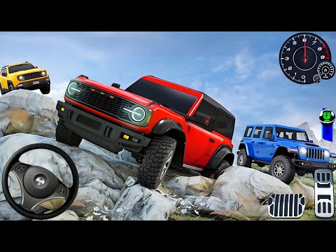 4x4 Offroad Jeep Driving Simulator 3D - Drive SUV 4x4 jeep Offroad Game - Android GamePlay