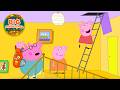 Peppa Pig Discovers A SECRET Hideout Indoor Adventure Full Episodes Kids Cartoon 49 Mins